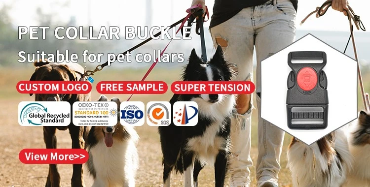 Curved Side Release Buckles for Dog Collar Curved Side Release Buckles for Dog Collar